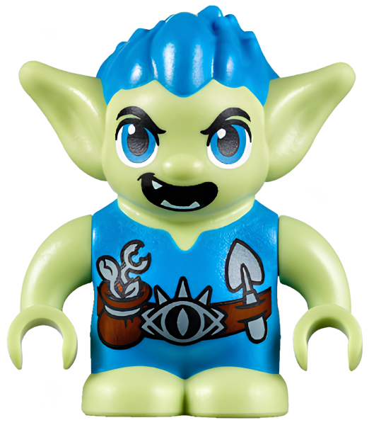 Минифигурка Lego Elves Goblin, Guxlin (6192027) elf038 U